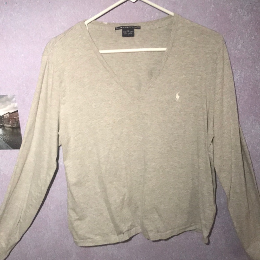 Grey Ralph Lauren long sleeve